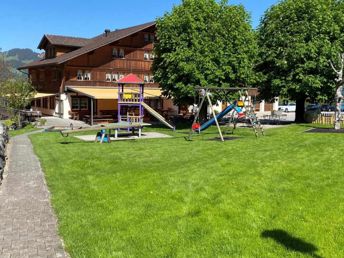 Hotel Gasthaus Roessli Brülisau Exterior foto