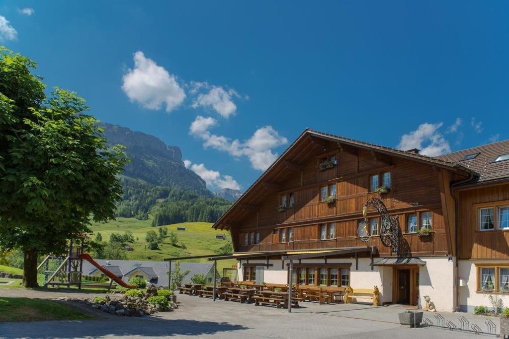 Hotel Gasthaus Roessli Brülisau Exterior foto